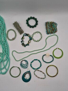 Assorted Jewelry Lot – Mixed Styles – Necklaces, Bracelets, Earrings & More
